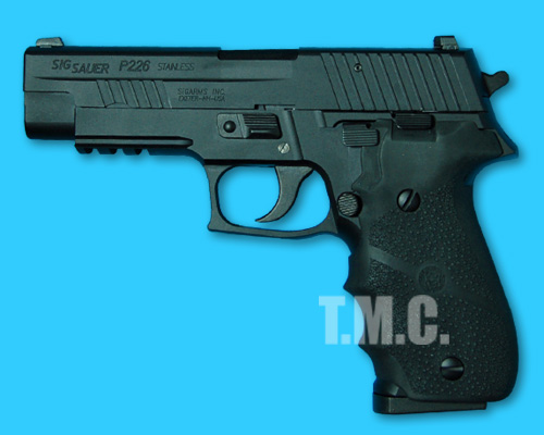 TMC Custom Black Water SIG P226 with Finger Grip(02) - Click Image to Close