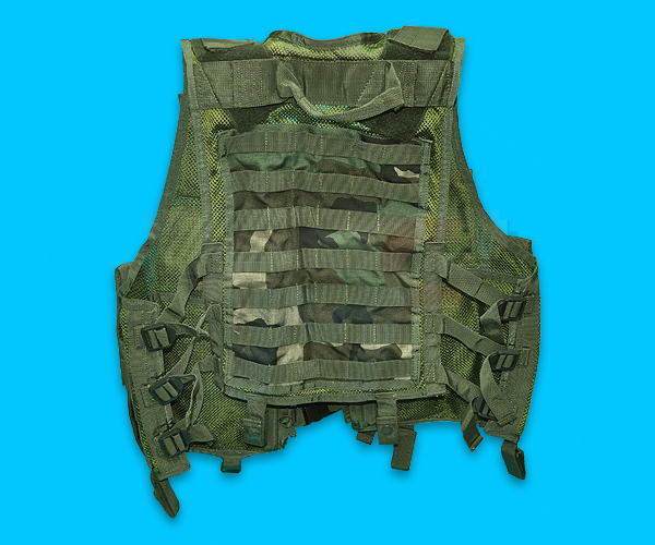 King Arms Tatical Vest(Camo) - Click Image to Close