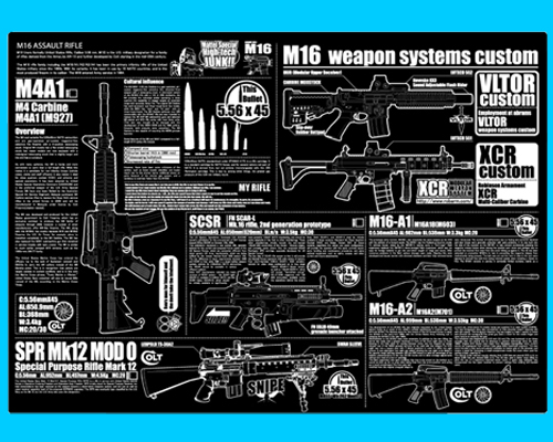 First Factory M16 Design Mouse Pad - Click Image to Close