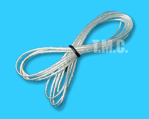 King Arms 2m Silver Cord - Click Image to Close