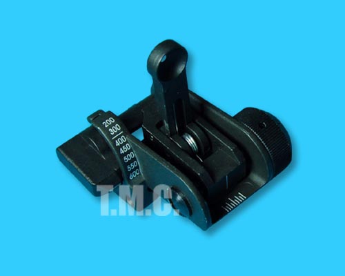 King Arms Matech Type 600m BUIS Flip Up Sight - Click Image to Close