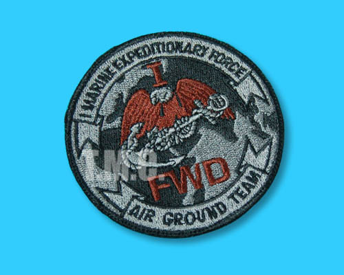 Action Circle Velcro Patch(MEF) - Click Image to Close