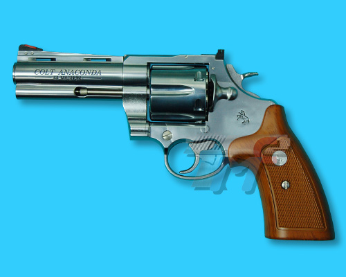 Marushin Colt Anaconda .44 Magnum Maxi 4inch(Silver) - Click Image to Close