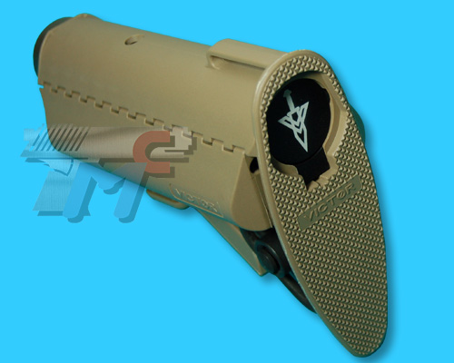 G&P Mod Buttstock for M4 / M16 AEG(Sand) - Click Image to Close