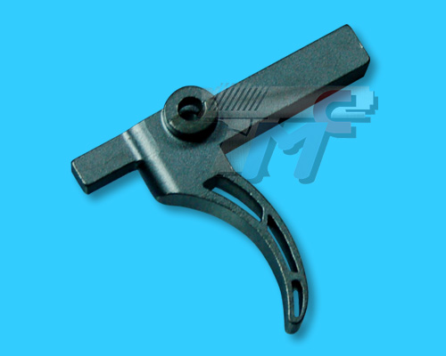 Airsoft Surgeon Steel Skeleton Trigger for WA M4(Black) - Click Image to Close
