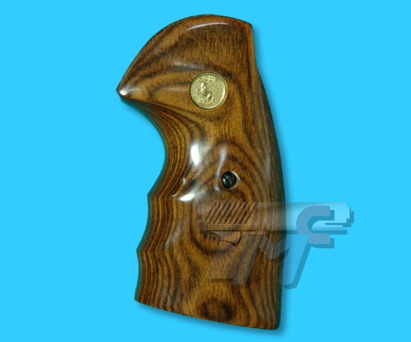 Altamont Python Colt Wood Grip for Python .357 Series(Brown) - Click Image to Close