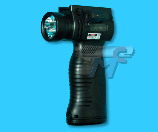 Element STL-300J 300 Lumen Flashlight with Red Laser - Click Image to Close