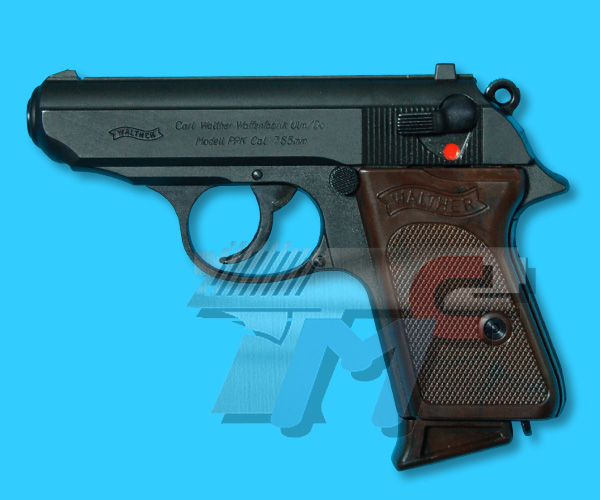 Marushin Wather PPK Plastic Model Gun with Wood Grip(Special Edition) - Click Image to Close