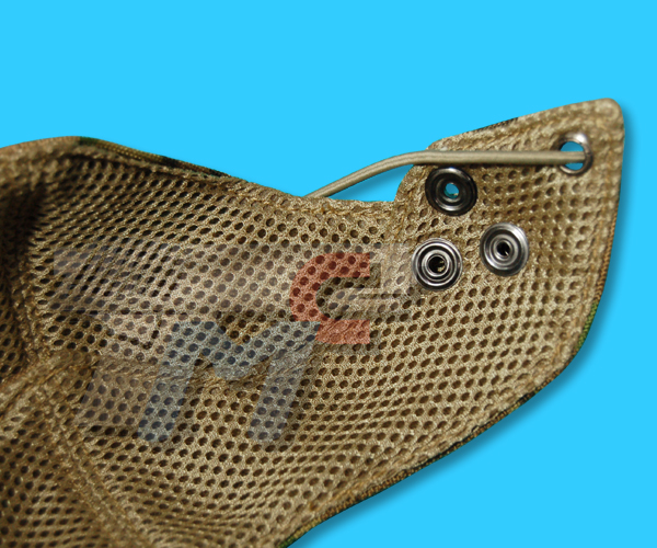 DD Cordura Half Mask(Multi-Cam) - Click Image to Close