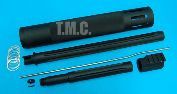 King Arms 20" M4 Free Float Sniper Kit(Black) - Click Image to Close