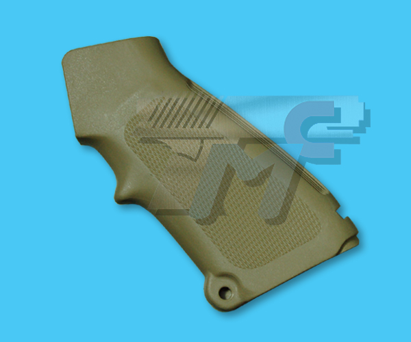 G&P M4 Storm Grip with Heat Sink End Set for Marui M4/M16 Series(Sand) - Click Image to Close