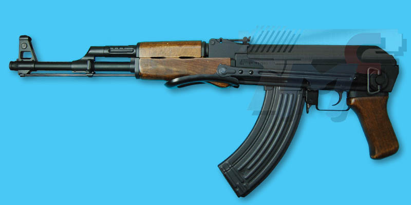 King Arms AK47S Wood Version - Click Image to Close