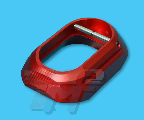 5KU SHPD Style Aluminum Magwell for Marui Hi-Capa Series(Red) - Click Image to Close