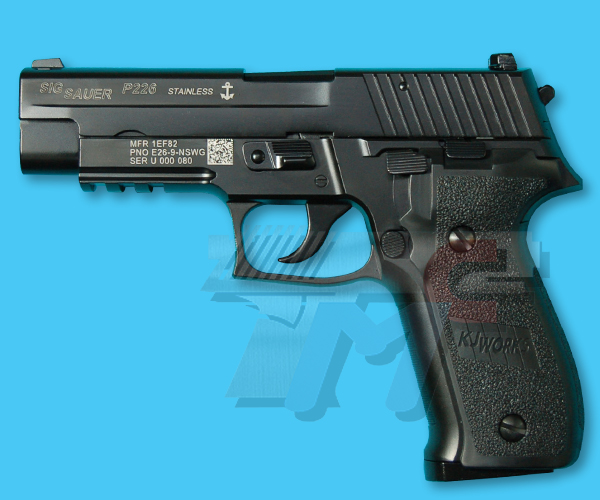 KJ Works P226 Full Metal with Navy Seal Marking - Click Image to Close