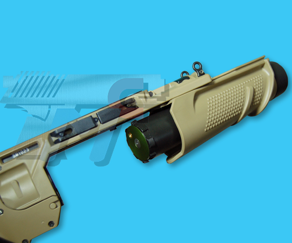 ARES SCAR-H Grenade Laucher(Tan) - Click Image to Close