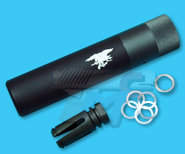 G&P NSWC Type QD Silencer(Shorty)(14mm+) - Click Image to Close