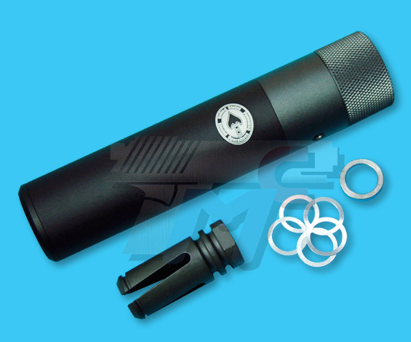 G&P USSOCOM Type QD Silencer(Shorty)(14mm+)(Discontinued) - Click Image to Close