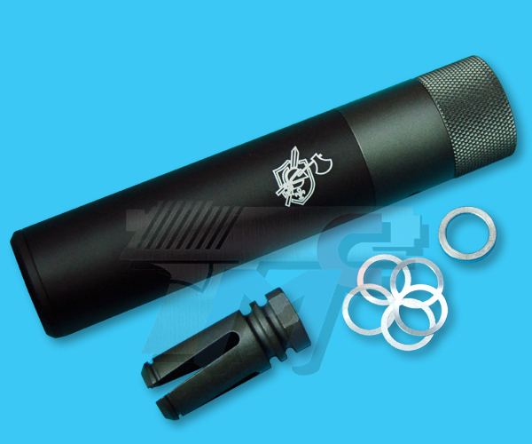 G&P Knight's Type QD Silencer(Shorty)(14mm+) - Click Image to Close