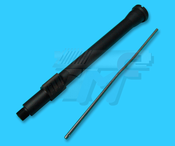 DYTAC 10.5inch CQB Outer Barrel Assemble for WA M4(Black) - Click Image to Close