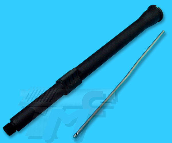 DYTAC 12inch CQB Outer Barrel Assemble for WA M4(Black) - Click Image to Close