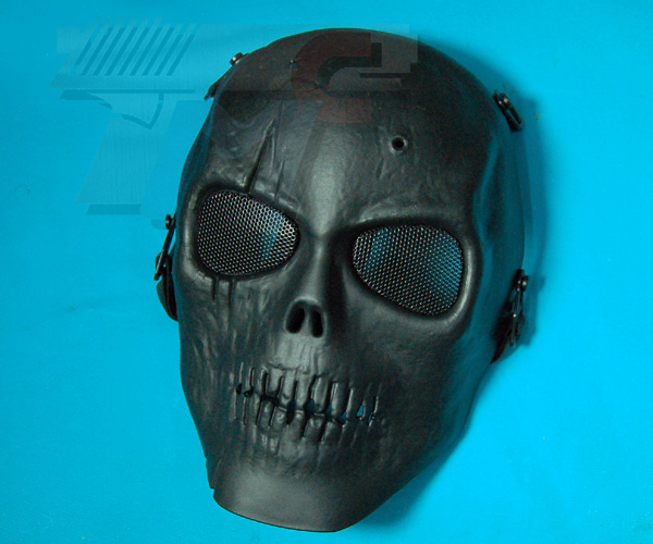 DD Skull Army Full Mask(Black) - Click Image to Close