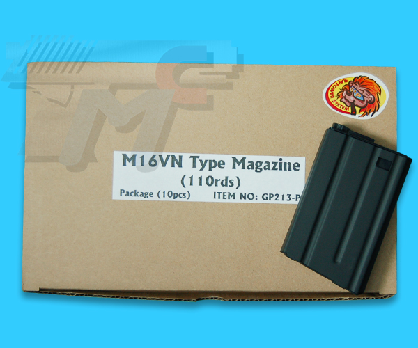 G&P 110rds M16 VN Type Magazine Box Set - Click Image to Close
