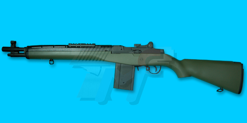 AGM M14 Socom Electric Airsoft Rifle(OD) - Click Image to Close