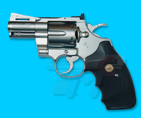 Tokyo Marui Colt Python .357 Magnum 2.5inch Revolver(Silver) - Click Image to Close
