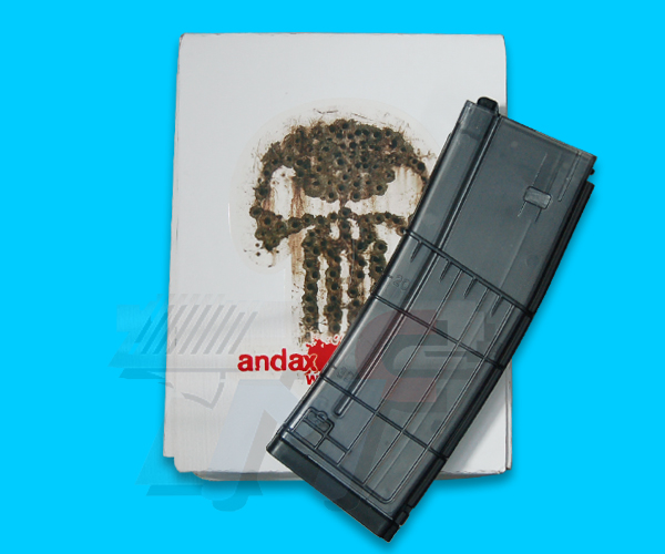 Andax Works L5 Translucent Magazine Set for System M4 / M16 PTW Series(Black) - Click Image to Close