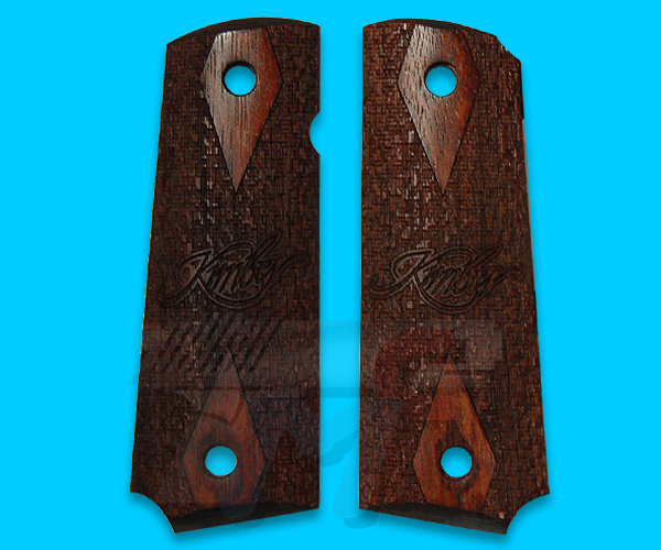 CAW Kimber Wood Grip for M1911 Series(Diamond Digital) - Click Image to Close