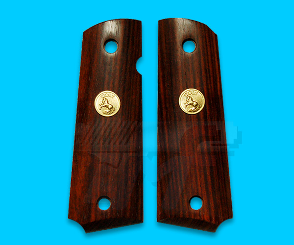 Carom M1911 Wood Grip with Colt Logo for M1911 Series - Click Image to Close