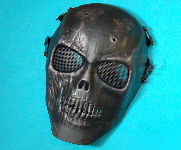 DD Skull Army Full Mask(BK/SV) - Click Image to Close