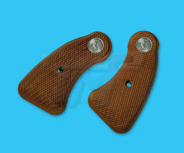 TANAKA Wood Grip for Detective / Positive - Click Image to Close