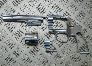 Creation Aluminum Set for TANAKA S&W M29 6.5inch(Silver) - Click Image to Close