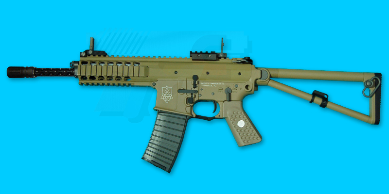 Custom KAC PDW Gas Blow Back with Marking(Open Bolt Long Version)(TAN) - Click Image to Close