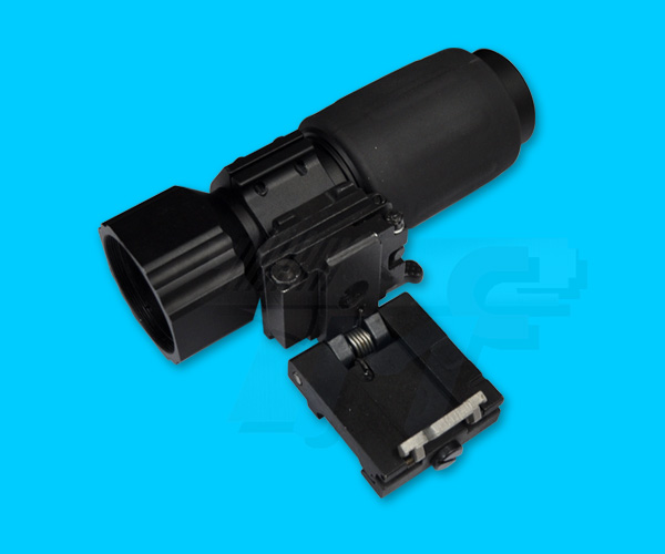 DD 5X Scope with Flip-Up Mount - Click Image to Close