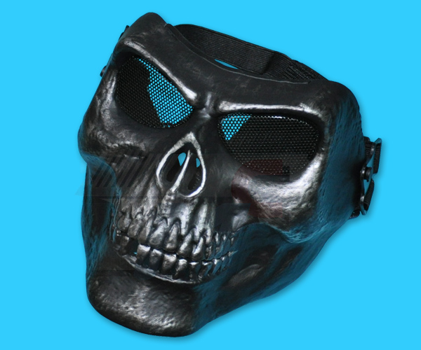 DD Skull Full Mask(BK/SV) - Click Image to Close