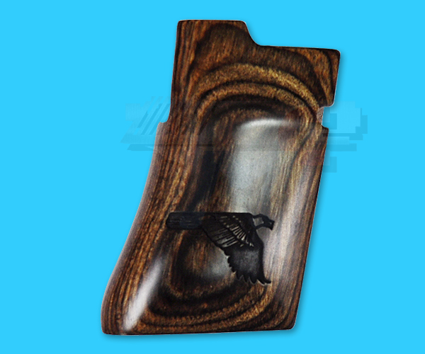 Altamont Desert Eagle Wood Grip(Brown) - Click Image to Close