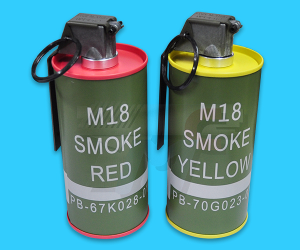 G&G M18 Smoke Grenade B.B. Can Set - Click Image to Close