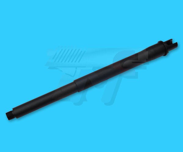 G&P 12inch Aluminum Outer Barrel for M4 AEG(Black) - Click Image to Close