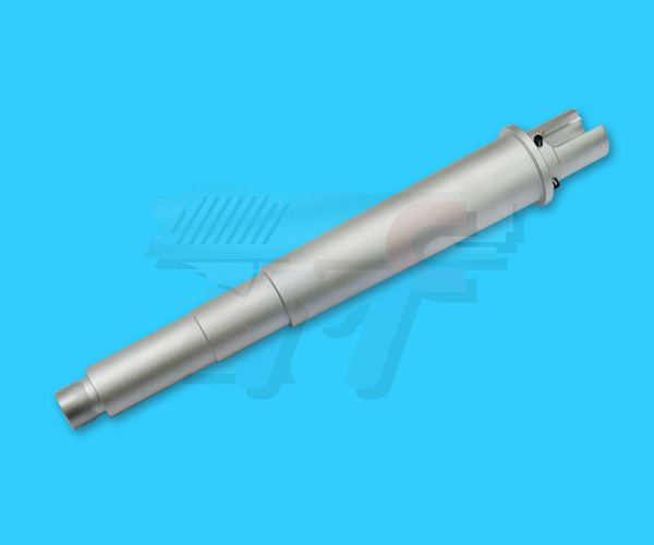G&P 7inch Aluminum Outer Barrel for M4 AEG(Silver) - Click Image to Close