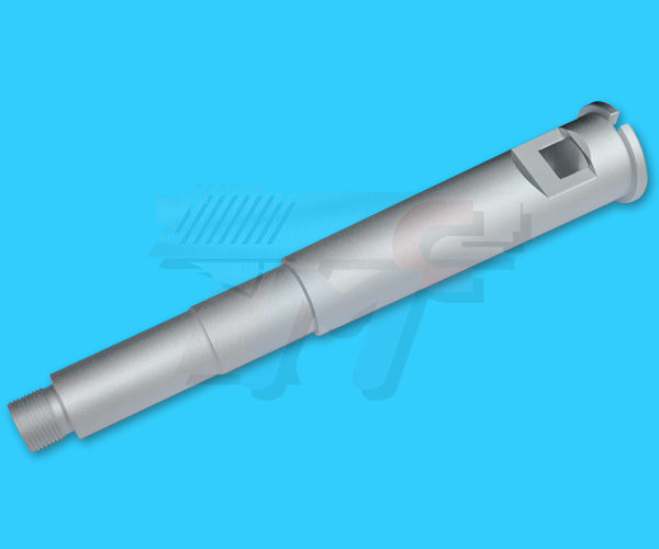G&P 7inch Aluminum Outer Barrel for WA M4 GBB(Silver) - Click Image to Close