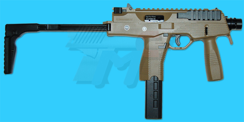 KSC MP9 SMG Gas Blowback(DE,System 7)(Taiwan Version) - Click Image to Close