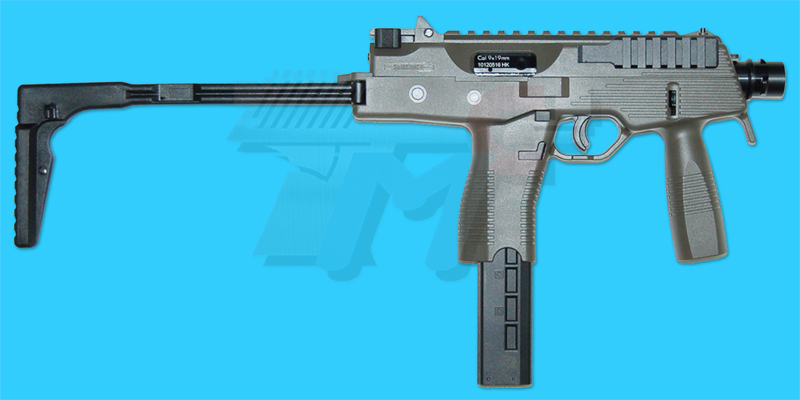 KSC MP9 SMG Gas Blowback(OD,System 7)(Taiwan Version) - Click Image to Close