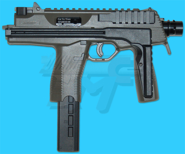 KSC MP9 SMG Gas Blowback(OD,System 7)(Taiwan Version) - Click Image to Close