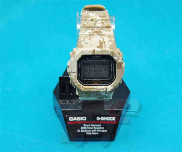 DYTAC Water Transfer CASIO G-SHOCK 5600 Watch (Digital Desert) - Click Image to Close