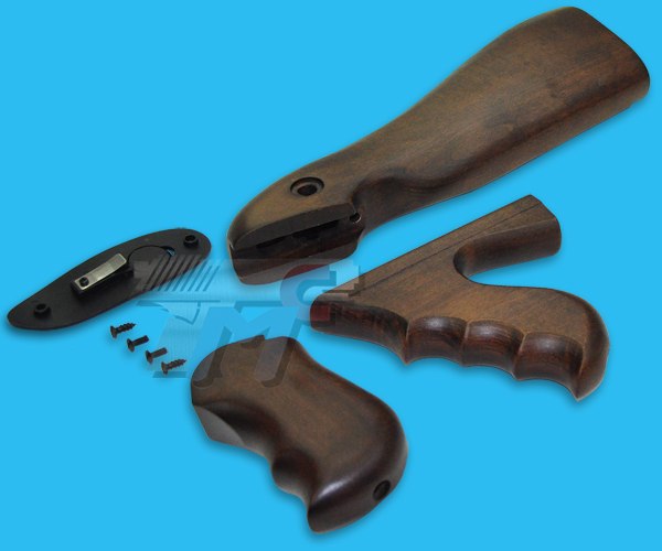 King Arms Real Wood Conversion Kit for M1928 AEG - Click Image to Close