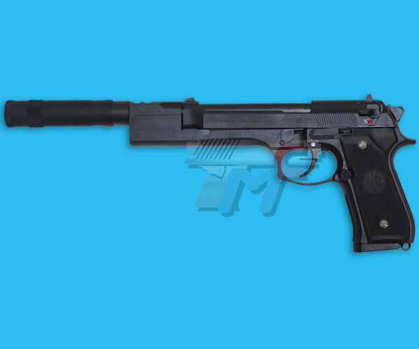 Western Arms Beretta M92FS (LEON) with Silencer - Click Image to Close