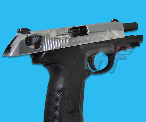 3HK PX4 Gas Blow Back Pistol(Metal Slide Version)(Silver) - Click Image to Close