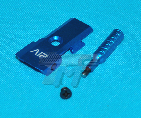 AIP Aluminum Cocking Handle for Marui Hi-Capa 5.1(Ver.2)(Blue) - Click Image to Close